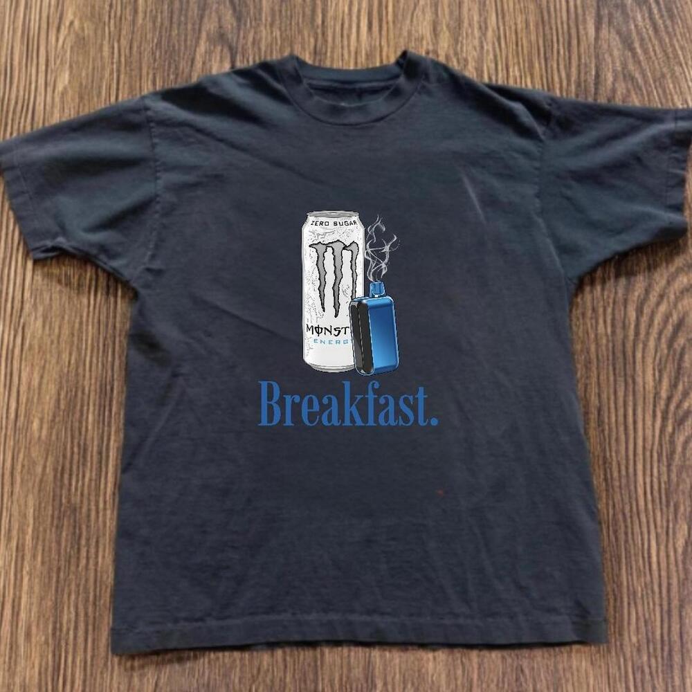 T-Shirt Monster Energy Breakfast Tee